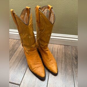 Joe Boots  Leather Cowboy Boots Men’s Size 6.5 Mex25.5